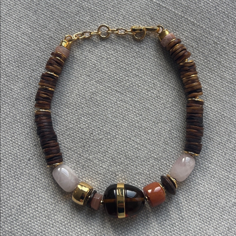 Lizzie Fortunato Neptune Collar Necklace in Terra - Picture 6 of 7